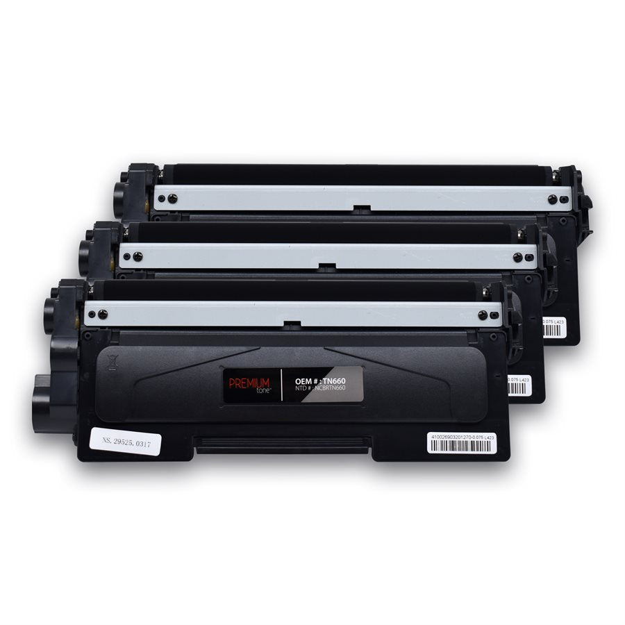 Brother TN660 Compatible Toner - Trio 2.6K