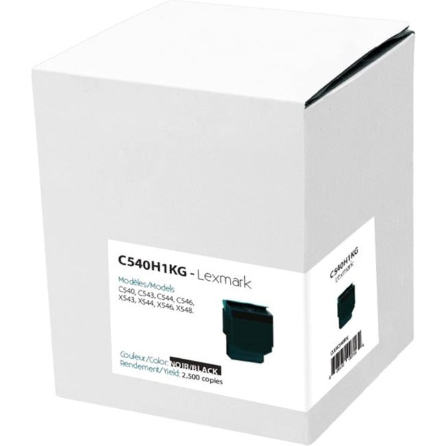 Lexmark C540H1KG - Black - 2500 Pages - 1 Pack