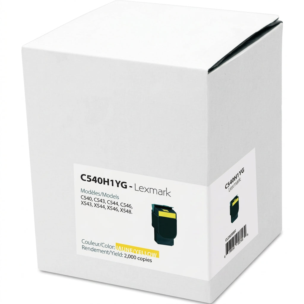 Lexmark C540H1YG - Yellow - 2000 Pages - 1 Pack