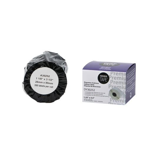 Alternative for Dymo 30252 (2 Rolls) Premium Tape Address Labels