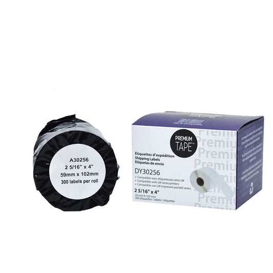 Alternative for Dymo 30256 Premium Tape Large Shipping Labels