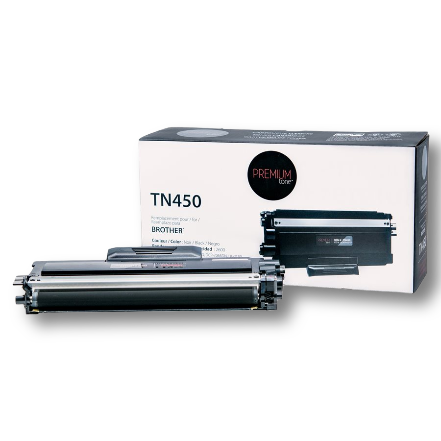 Brother TN450 Compatible Toner - Black