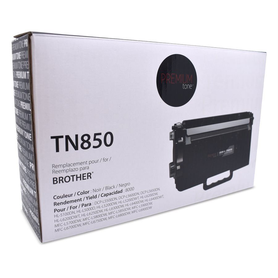 Brother Compatible Premium Tone for TN850 - 8K