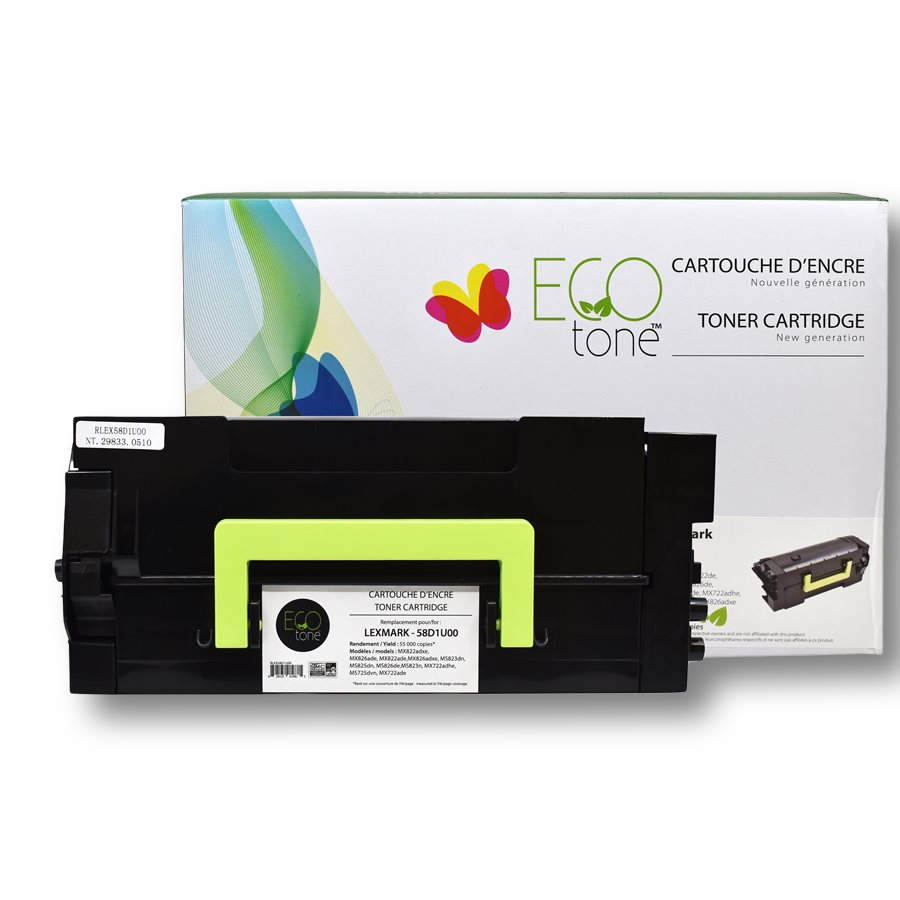 Lexmark MS823 Reman Toner 55K