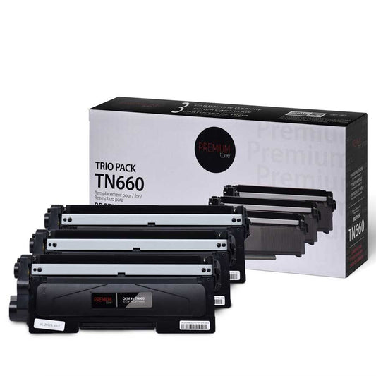 Brother TN660 Compatible Trio 2.6K
